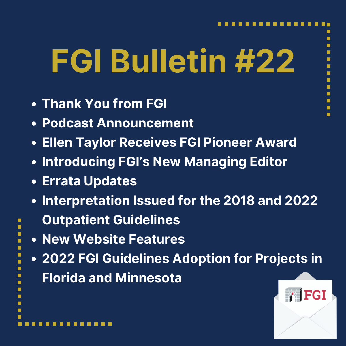 Home Facility Guidelines Institute